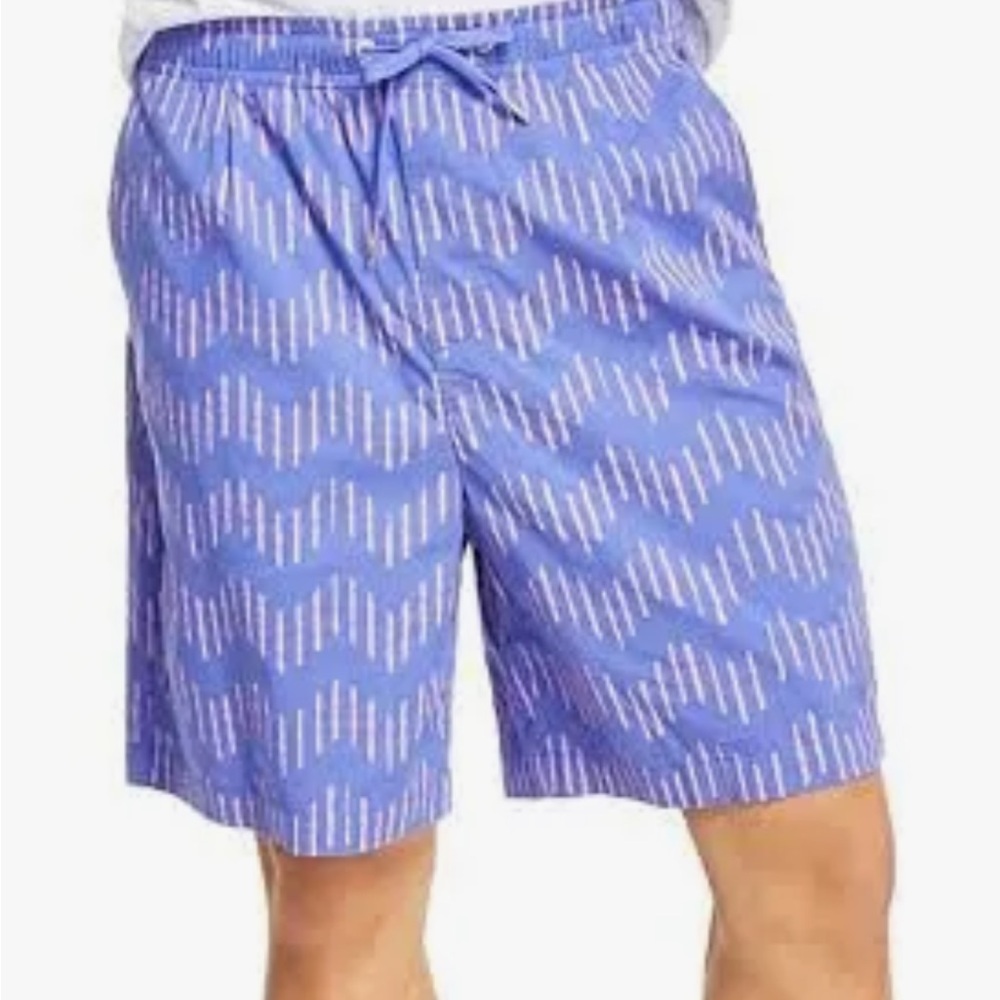 Armani Exchange Blue Patterned Men's Shorts